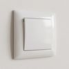 Single socket frame OSTE JNH013-1F White