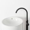 Free-standing faucet Rea Lungo Ortis Black