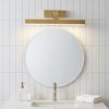 Bad LED-Wandleuchte SWE007-1W 43cm BRUSH GOLD