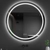 Miroir LED 80cm MMJ BRUSH SILVER