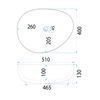 Countertop Basin REA VANILA