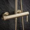 Shower set Rea Rivo Brush Gold