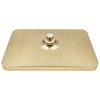 Pommeau de douche rectangulaire REA JS-032 Brushed Gold