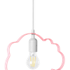 LAMPA WISZĄCA CHMURKA JASNORÓŻOWA