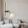 LAMPA ŚCIENNA KINKIET APP1439-W PRAWY BLACK GOLD