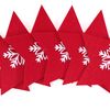 Christmas cutlery cover 6 pcs Star Red