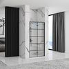 Shower doors Rea Molier Black 110 + profil