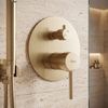 Kit de douche encastré REA Lungo Gold Matt + BOX