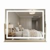 Spiegel LED STUDIO L.Gold 58x45