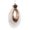 Crystal Pendant Lamp LHJ109-1CP LIGHT ROSE GOLD