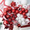 Palline di Natale Red Santa 149 pezzi