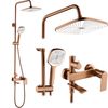 Shower set REA STORM COPPER BRUSH