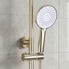 Conjunto de ducha Rea Ontario Brush Gold