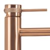 Смесител за мивка Rea  Lungo Grip Brush Copper high