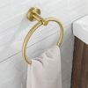 Bathroom hanger 332915B MIST 05 BRUSH GOLD