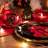 Christmas decorations Red Table/Chairs 19 pcs