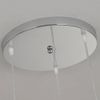 Krištáľové stropné svietidlo APP510-3CPR Silver
