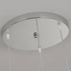 LAMPADA DA SOFFITTO CRISTALLO ARGENTO APP510-3CPR