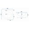 Built-in washbasin Rea Dalia
