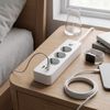 Prelungitor Multipriză 3 prize + 2x USB-A + USB-C JNH020-3A White