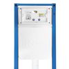 Concealed WC Frame Set Slim 024N with Gold HD Button