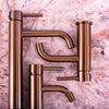 Bathroom faucet Rea Lungo Brush Copper high