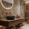 Falra szerelhető csaptelep REA Venti Brush Copper