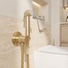 Grifo para bidé Rea Argus Brush Gold