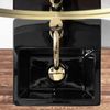 Freestanding washbasin Kamila Black