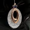 Crystal Pendant Lamp LHJ109-1CP LIGHT ROSE GOLD