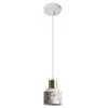 Betonová závěsná stropní lampa Lastri White APP931-1CP