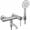 Змішувач для ванни REA Clif Brush Nickel