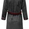 Bathrobe Roger Women Grey Red XL