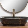 Countertop washbasin Rea Roma Marble