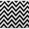Plüschteppich Clover Zig Zag Black
