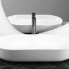 Ceramic Countertop Basin CLEO 71 White - REA