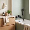Grifo de bañera REA ARGUS BLACK MATT