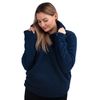 Women's sweatshirt Sherpa Navy Blue L