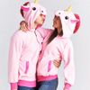 Mikina s kapucí Kigurumi Pegaz Pink S