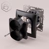 Double grounded socket OSTE JNH002-G Beige