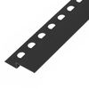 Front shower tray strip 130cm Black