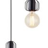 Lampa Sufitowa Wisząca Pojedyncza Loft APP591-1CP Czarna