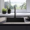 Stainless steel sink Liam Black