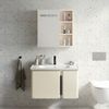 Conjunto de muebles de baño con lavabo Tula 60cm Beige