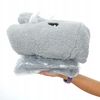 Pouf en peluche Teddy