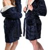 Bathrobe Jordan Navy-Grey L