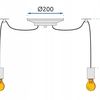 Lampa Spider Rope 6