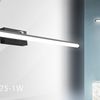 LED FÜRDŐSZOBA LÁMPA TÜKÖR fölötti 20W 100cm APP375-1W black