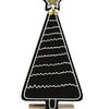 Christmas decoration Christmas tree Black KL-21X14