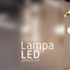 Stropná lampa závesná dlhá LED zlatá biela APP475-CP